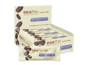 Think Products thinkThin High Protein Bar Cookies and Creme 2.1 oz Case of 10