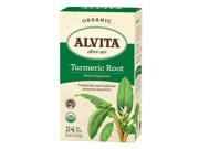 Alvita Teas Organic Herbal Tumeric Tea 24 Bags