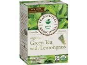 Traditional Medicinals 0669457 Organic Golden Green Tea 16 Wrapped Tea Bags 0.85 oz 24 g Case of 6 16 Bag