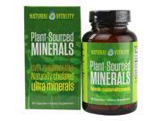 Natural Vitality Plant Sourced Minerals 60 Vegan Capsules HSG 1261759