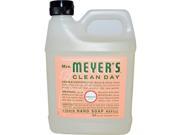 Mrs. Meyer s Liquid Hand Soap Refill Geranium 33 lf oz Case of 6