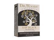 Dr. Woods Face Cleansing Bar Raw Black 5.25 oz