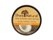 Shea Natural Whipped Shea Butter Coconut Ginger 6.3 oz
