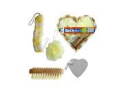 heart boxed bath gift set