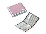 India Pink Leather Double Sided Cigarette Case