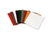 One Pound Felt Sheet Pack Rectangular 9 X 12 Assorted Colors