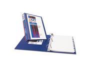 Durable View Binder With Slant Rings 1 1 2 Capacity Blue