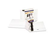 Samsill Corporation SAM16407 Insertable Binder D Ring 5in. Capacity 8 .50in.x11in. White