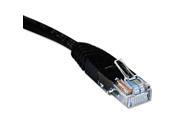 Cat5E Molded Patch Cable 7 Ft Black