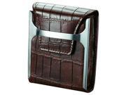 Worthington Brown Leather Cigarette Case