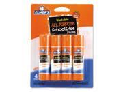 Washable All Purpose School Glue Sticks 4 Pack