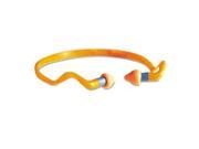 Qb2Hyg Banded Multi Use Earplugs 25Nrr Orange Band Orange Plug 10 B