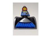 Plastic Dust Pan and Hand Broom Set Assorted Colors