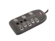 Surge Protector 8 Outlets 6 ft Cord 2160 Joules Black