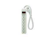 6 outlet power strip Case of 4