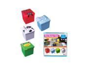Kids Fabric Storage Cube Case of 4