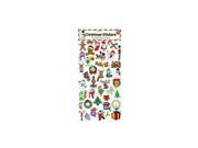40 pc christmas stickers Case of 24