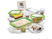 Anchor Hocking AH32TF 32 Pc Ovenware Set w TrueFit See Thru Lids