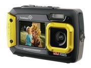 Ivation 20MP Underwater Shockproof Digital Camera LCD Display Yellow