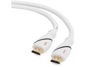 Jumbl High Speed HDMI Cable 3 Ft Supports 3D 4K Resolution Ethernet White