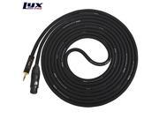 XLR Female 3.5mm Stereo Cable for Microphones Camcorders DSLR cameras 6 Ft