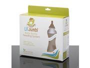 Lil Jumbl Hands Free Baby Feeding System with Improved Flow 4oz Double
