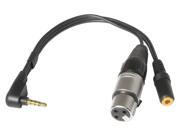 LyxPro iPhone XLR cable Microphones to iPhone iPad iPod Headphones Jack Small