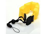Polaroid Floating Flotation Wrist Strap Yellow For Underwater Waterproof Cameras Camcorders And Housings