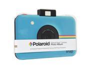 Polaroid Snap Themed Scrapbook Photo Album For 2x3 Photo Paper Pojects Snap Zip Z2300 Blue