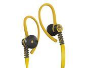 Popclik Flex Earphones Yellow for Android with Microphone Control
