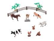 16pc Farm Animals Bucket Set w Play Mat