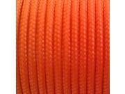 Sleeved Spectra Kevlar Cord Orange 500 feet 325lbs Strength