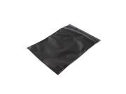 Static Corrosion Resistant Zip Lock Bags Black Large Size