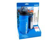 Aquamira Frontier Flow Red Line Water Bottle and Replaceable Filter