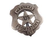 Tombstone United States Marshal Old West Badge