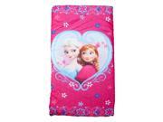 Disney Frozen Anna and Elsa Indoor Sleeping Bag Set Pink