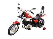Chopper Motorcycle 6V Kids Battery Powered Ride On Car Red