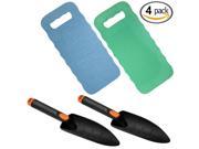 Gardening Comfort Set Foam Kneeling Pads And Hard Digging Trowel