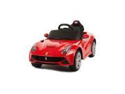 Licensed Ferrari F 12 12V Kids Battery Powered Ride On Car Red