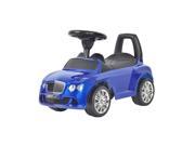 Licensed Bentley Push Kids Ride On Car Blue