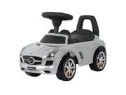 Licensed Mercedes Benz Kids Ride On Push Car Silver
