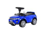 Licensed Range Rover Push Kids Ride On Car Blue