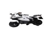 Licensed BMW Motorcycle 12V Kids Battery Powered Ride On Car White