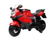 Licensed BMW Motorcycle 12V Kids Battery Powered Ride On Car Red