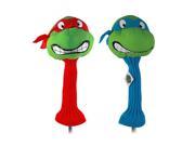 Ninja Turtles 2pc Golf Head Cover Set Raphael and Leonardo