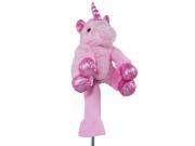 Eunice the Unicorn Pink Plush 460cc Golf Head Cover