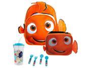 Disney Pixar Finding Dory Lunch Bundle with Kids Cargo Backpack Nemo Face