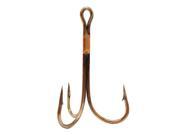Eagle Claw 12060 099 Lake Stream Treble Hook Gross Pack Bronze Size 9