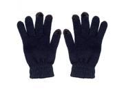Universal Touchscreen Gloves Winter Weather Smartphone and Tablet Screens Blue