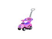 Mini 3 in 1 Stroller Push Car Ride On Car Pink
